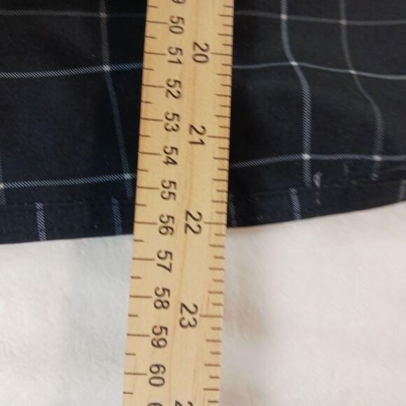 Opflex 4- Way Stretch Athletic/Golf Shorts.  Men's 32 Waist. Black/Gray Striped - Picture 7 of 8